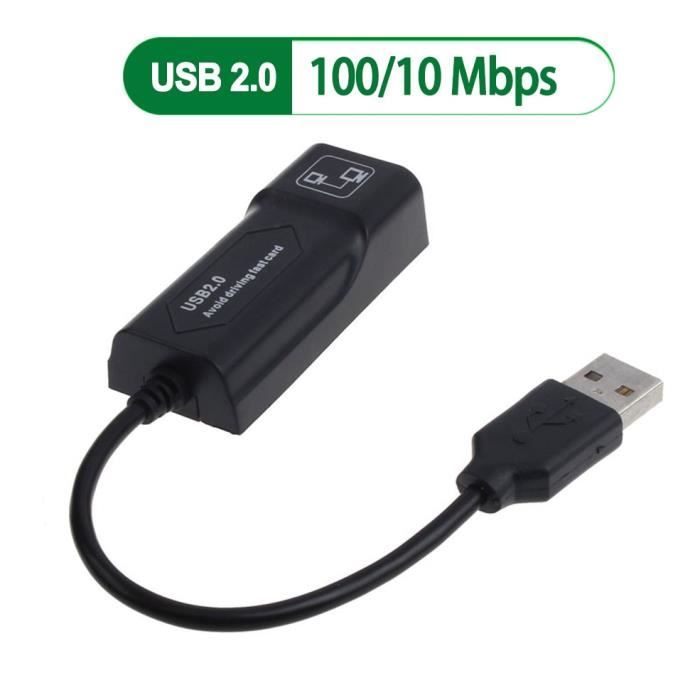 WAITLOVER Mini adaptateur de serveur d'impression WiFi sans fil pour imprimante USB, port USB 2.0 rapide 10/100 Mbps, port LAN RJ-45, impression WAITLOVER Mini adaptateur de serveur d'impression WiFi sans fil pour imprimante USB, port USB 2.0 rapide 10/100 Mbps, port LAN RJ-45, impression