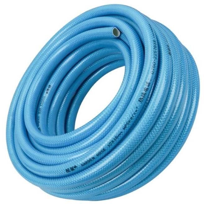 Tuyau d'eau tressé Bleu 1-2 Pouce Matériau PVC Piscine Tube à Eau