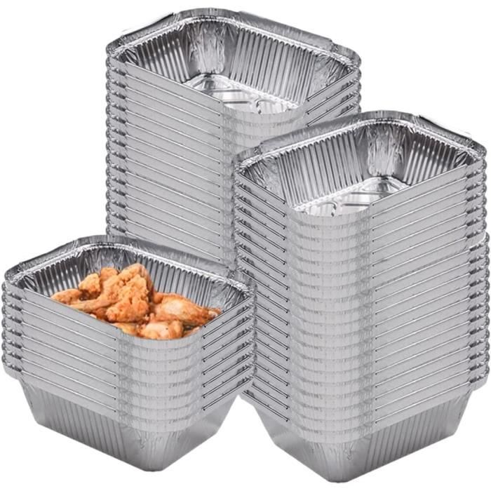 Euro Classic Lot 30 Mini Bols Cuisson Ovales Jetables Aluminium - Idéal Fêtes Et Pâtisserie