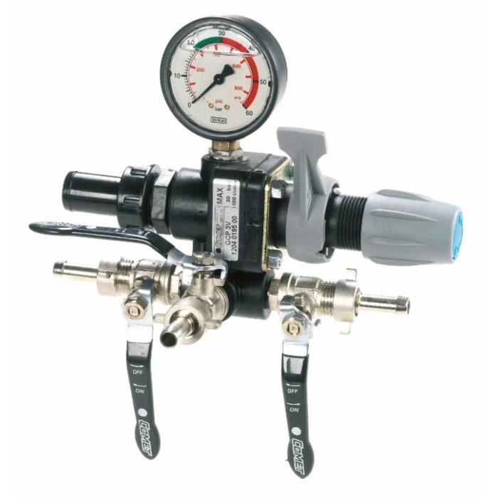 Régulateur Soupape Commande Pressostat Petit Compresseur Air - Avec Manomètre, Structure Piston, Débit Augmenté