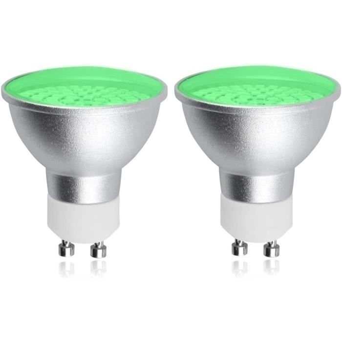 Lot de 2 ampoules LED GU10 5 W AC 200240 V Angle d'éclairage 120