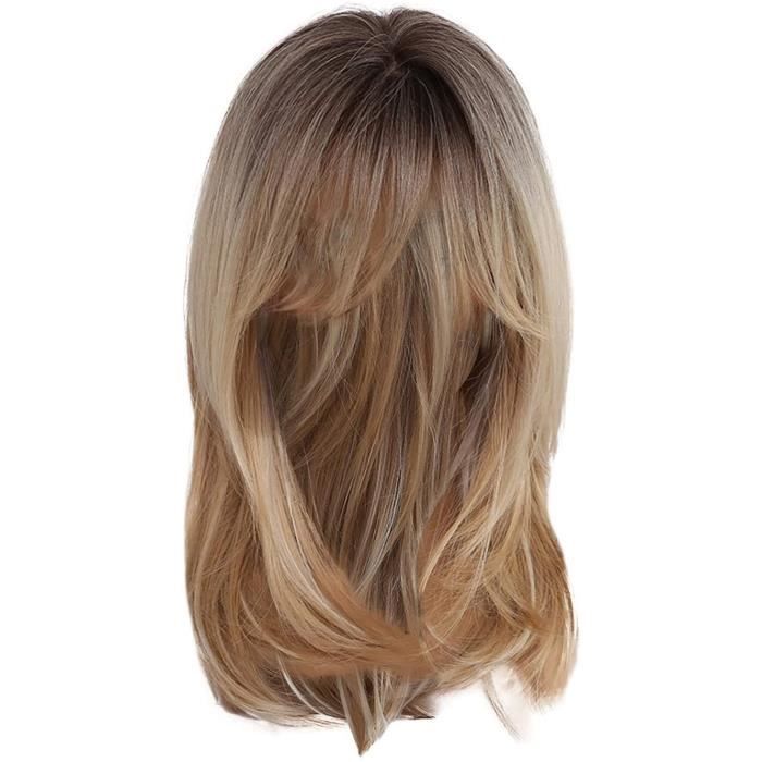 LINSINCH Perruque Femme Bresilienne Blonde Boucle Mode Nouvelle SynthTique  De Cheveux BouclS Courts Naturels Perruques RSista[4431] - Cdiscount Au  quotidien