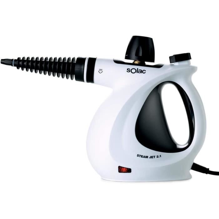 Nettoyeur Vapeur à Main 1050W ÖRrnvte - 9 Accessoires - Sans Chimie Pour Maison Et Voiture