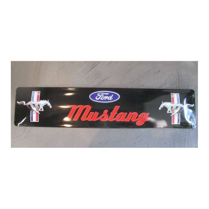 Insert Panneau De Porte Rigide Noir Pour Ford Mustang 2005-2009 - Lot De 2 Côtés Gauche Et Droit