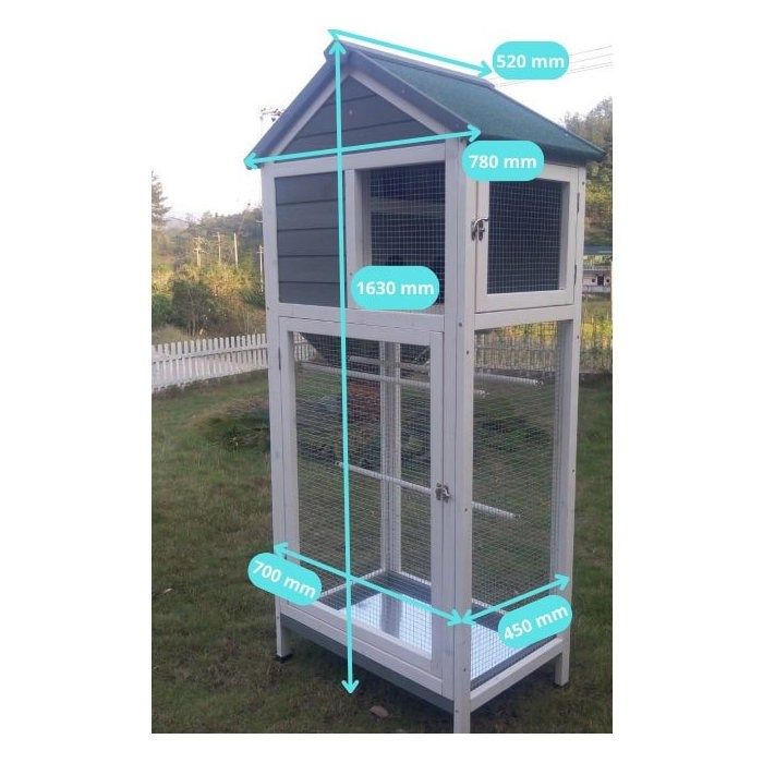 Meilleurs prix pour Volière Inséparable Toit Shingle