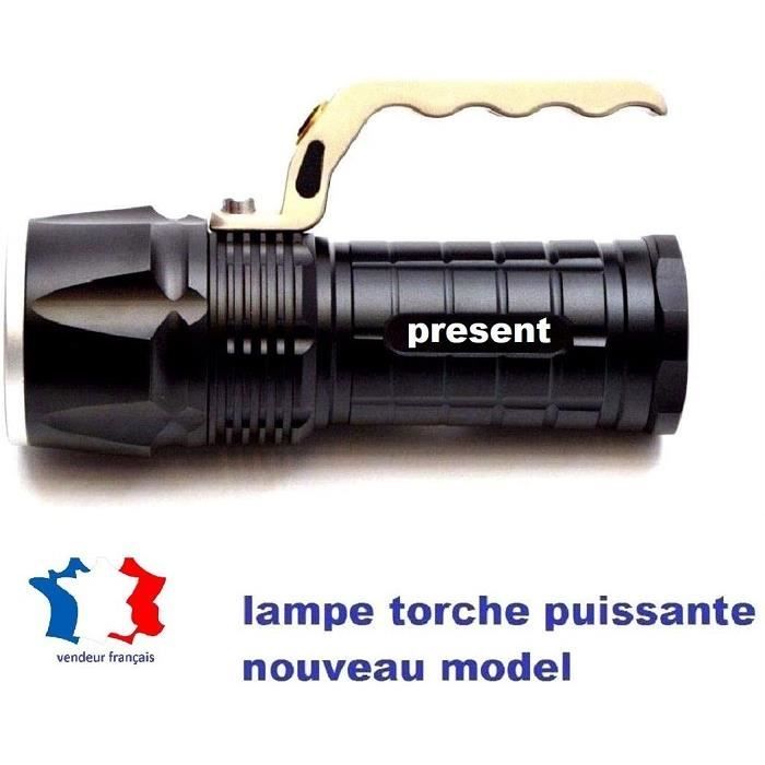 Lampe torche XPE FAS01 ULTRA PUISSANT model chargeur USB 