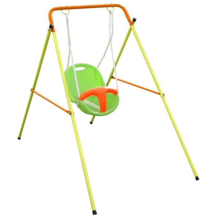 Hot Trigano Balancoire Portique Pour Bebes Funny Emma 94x145x1 Cm Acier J p9 2427 Cdiscount Jeux Jouets