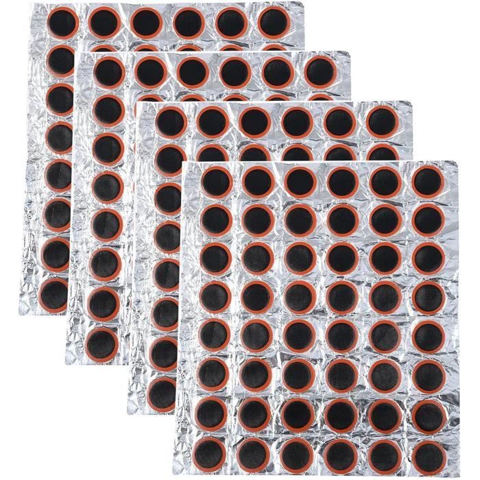 192 pcs rustine vélo colle rustines en caoutchouc rustine pneu vélo rustines  ronds pneu auto rustine vélo caoutchouc rustine - Cdiscount Auto