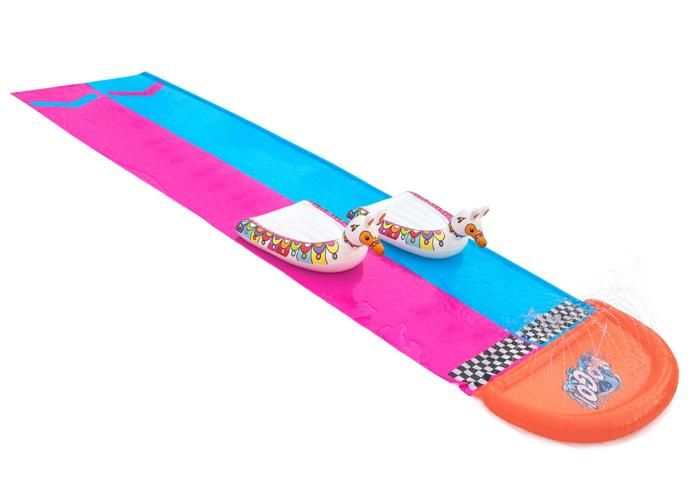 Bestway H2OGO ! toboggan aquatique Course de Lama Rama Cdiscount Jardin