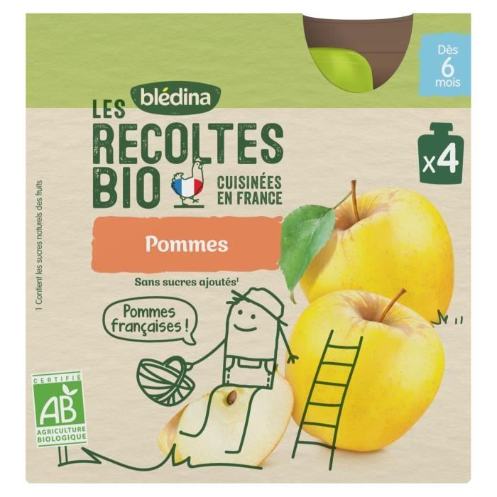 Bledina Les Recoltes Bio Gourdes Pommes 4x90g Achat Vente Compote Dessert Fruite Bledina Les Recoltes Bio Gourdes Pommes 4x90g Cdiscount Pret A Porter