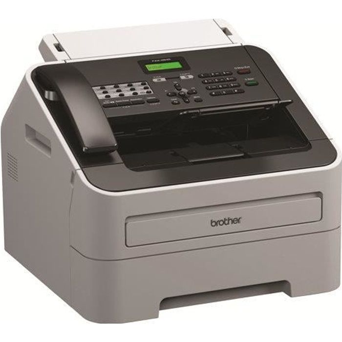 Télécopieur / photocopieuse Brother FAX 2845 - Noir et blanc - laser - 20 ppm - 250 feuilles - 33.6 Kbits/s