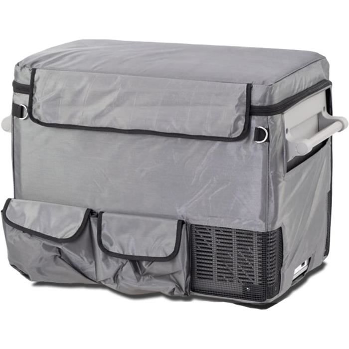 Réfrigérateur Portable SMAD 50L Pour Camping, Camion Et Loisirs – 12V/220V, Noir