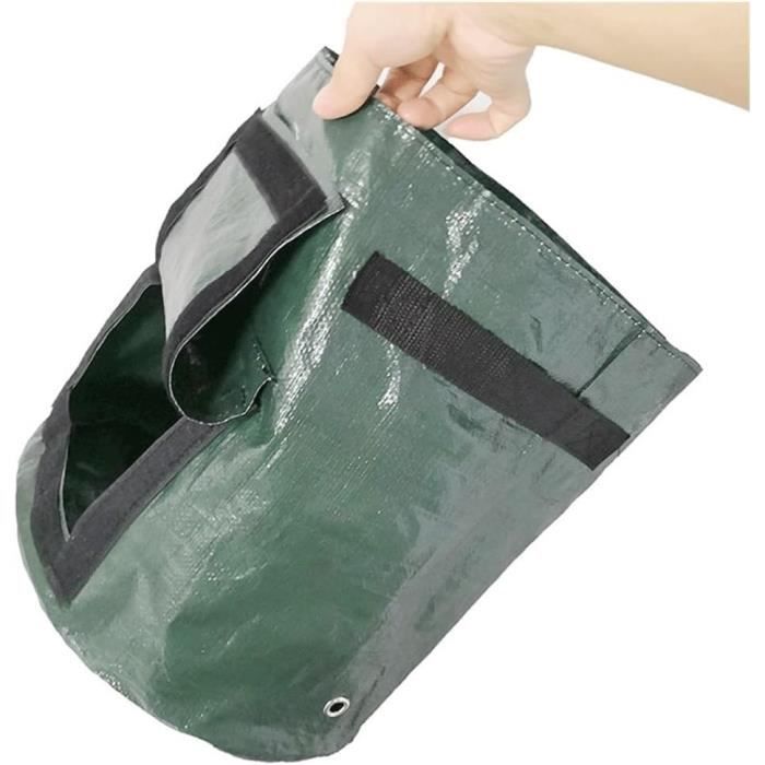 Afenau Lot De 5 Sacs De Culture 20L – Sacs Plantation Non-Tissé Réutilisables Avec Poignées Pour Légumes