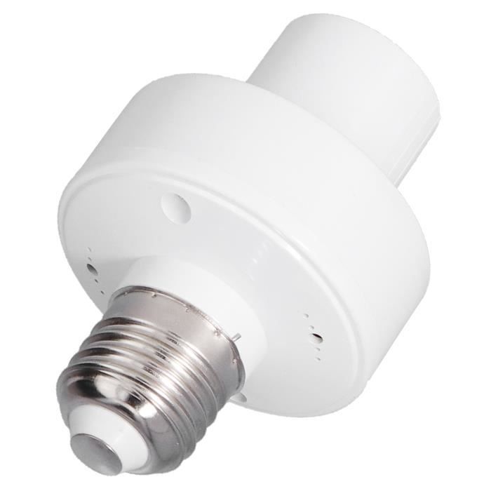 Eosnow E27 Plafonnier Vintage Moderne Applique Porte-Ampoule Prise Unique 180° Rotatif Blanc