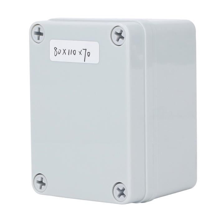 Boîte de jonction étanche en plastique ABS, 250x80... - Grandado Boîte de jonction étanche en plastique ABS, 250x80... - Grandado