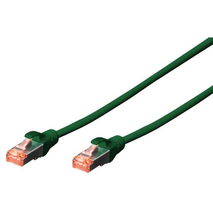 Câble patch RJ45 LSOH AWG 27/7 CAT 6 S/FTP Blin…