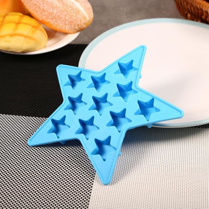 Plateaux à Glaçons en Silicone avec Couvercle, Moule à Glaçons en Forme