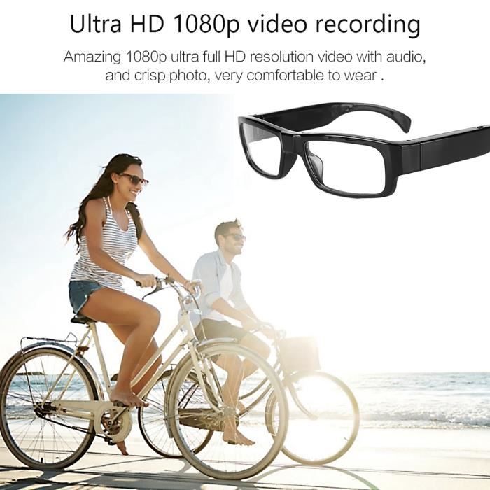 Lunettes Caméra Espion LXMIMI - 1080P Main Libre Pour Sport Et Plein Air
