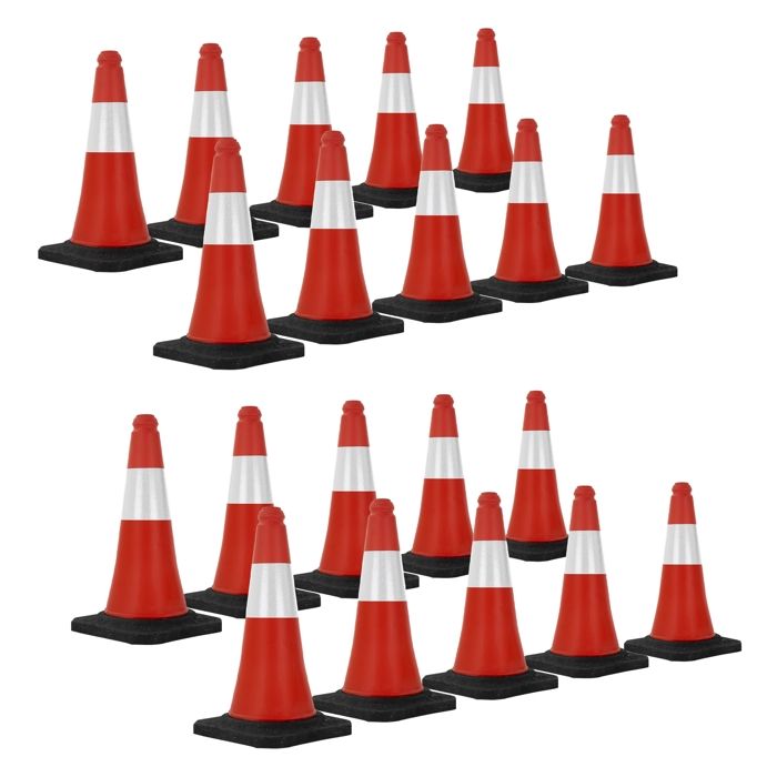 Lot De 30 Mini Cônes De Signalisation Rouge – 2,5 Cm – En ABS – Pour Apprendre Le Code De La Route, Jeux éducatifs, Activités Enfant