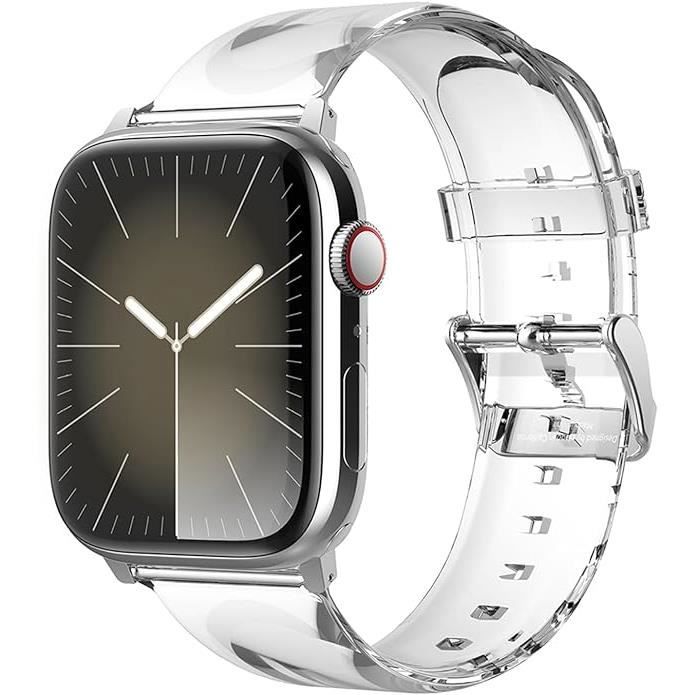 Bracelet pour Apple Watch - ELAGO - EAW-BANDTPU-44TR - Transparent - TPU - Compatible 42/44/45/49 mm