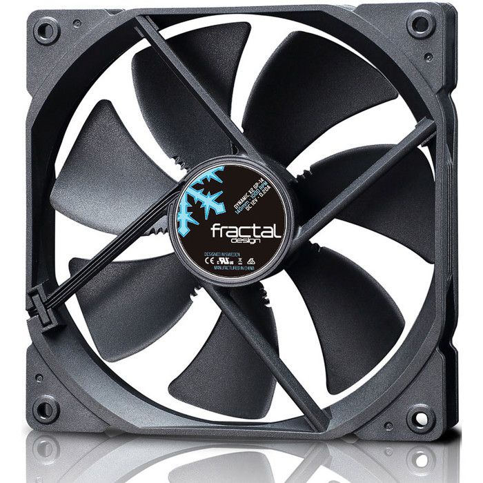Ventilateur PC – FRACTAL DESIGN – Dynamic X2 GP-14 PWM – 140mm – Noir – 4 broches