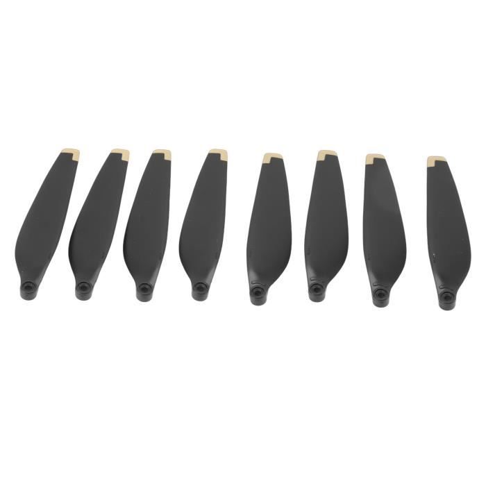 4 Hélices De Remplacement Drone Bebop 2 - 2 Noirs 2 Blancs Accessoires RC