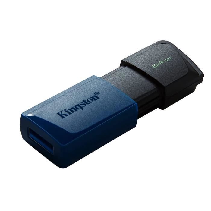 Kingston Technology - Clé USB DataTraveler Exodia M, USB 3.2 GEN 1, Capacité de 64GB, Paquet de 2