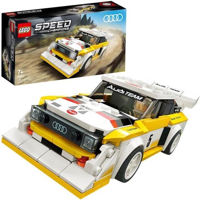 LEGO 76897 Speed Champions 1985 Audi Sport Quattro S1, Maquette