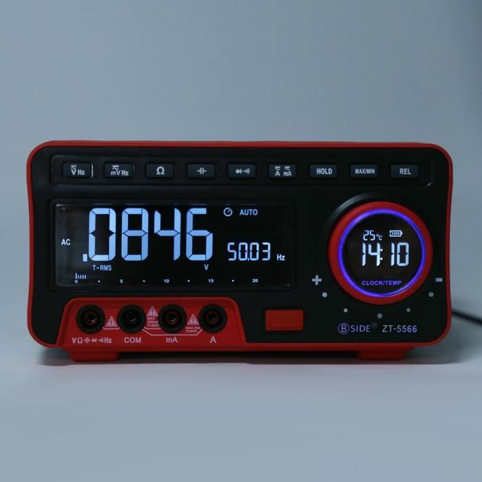 Tachymètre Numérique TA500B Contact 3-19999 Tr/min – Haute Précision Industrielle, Rétroéclairage LED, Mesure Vitesse Linéaire