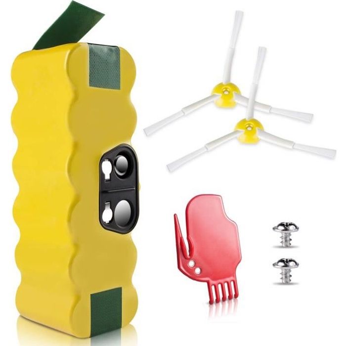 550 531 532 540 555 534 520 vhbw Set de brosses lat/érales de rechange 3 bras pour iRobot Roomba 500 560 530 535 510 562.