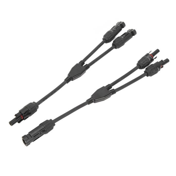 Connecteur Parallèle Y Pour Panneaux Solaires - IP68 6mm² 30A 1000V