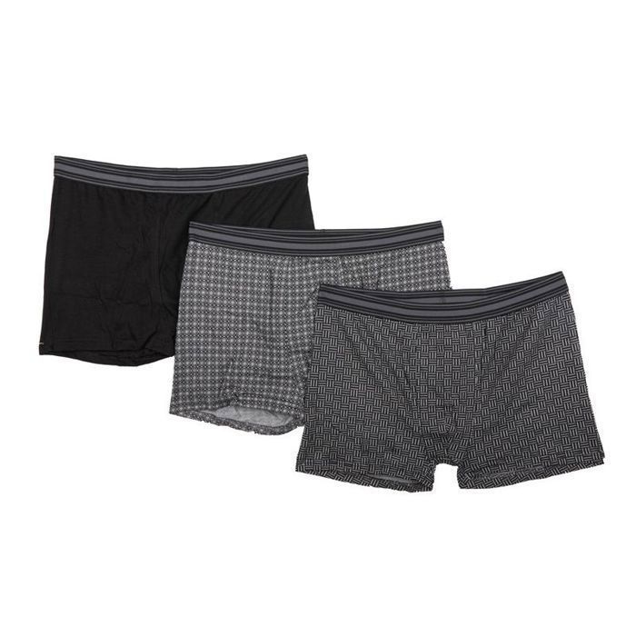 Lot de 4 boxers VILLORA blanc noir gris achetez en ligne | BABISTA