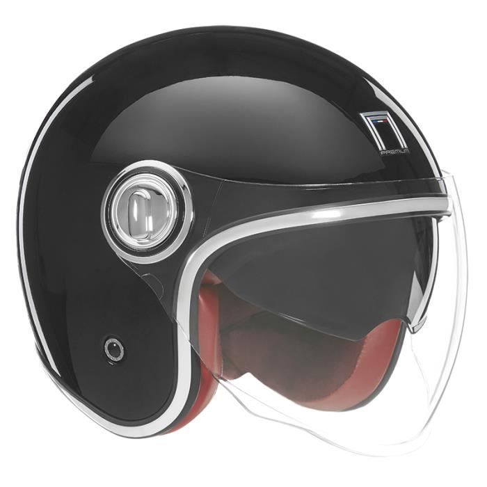 Casque moto jet Nox Premium Jet Heritage