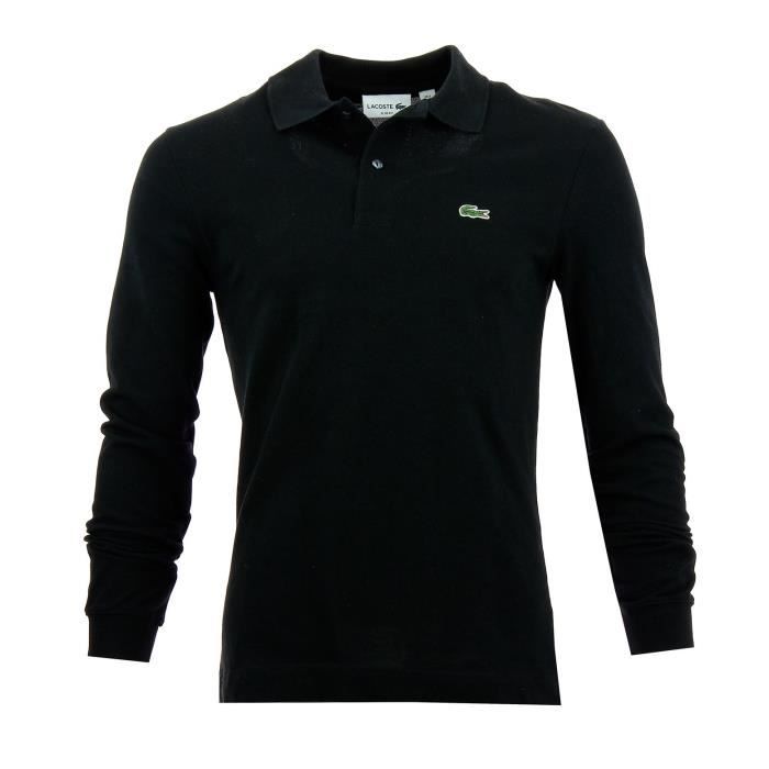 polo manches longues homme lacoste