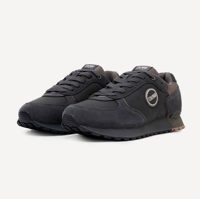 Colmar Chaussures Homme Colmar Travis Boost - Noir - Lacets - Textile