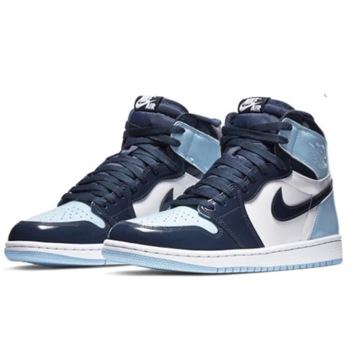 air jordan ones blue chill