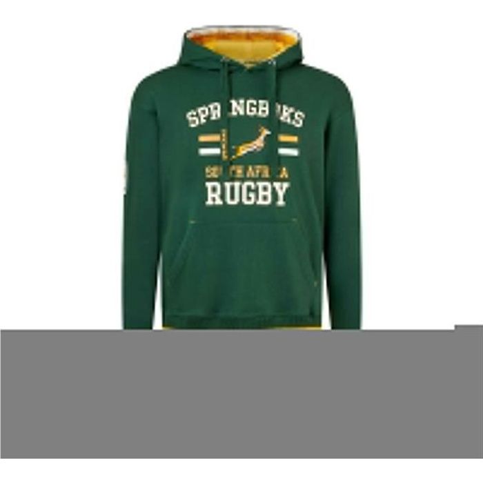 Sweat-shirt de sport à capuche - adulte - Afrique du Sud - Springboks