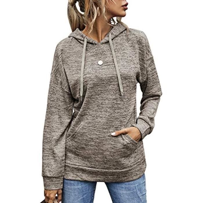 Sweat À Capuche Avec Cordon