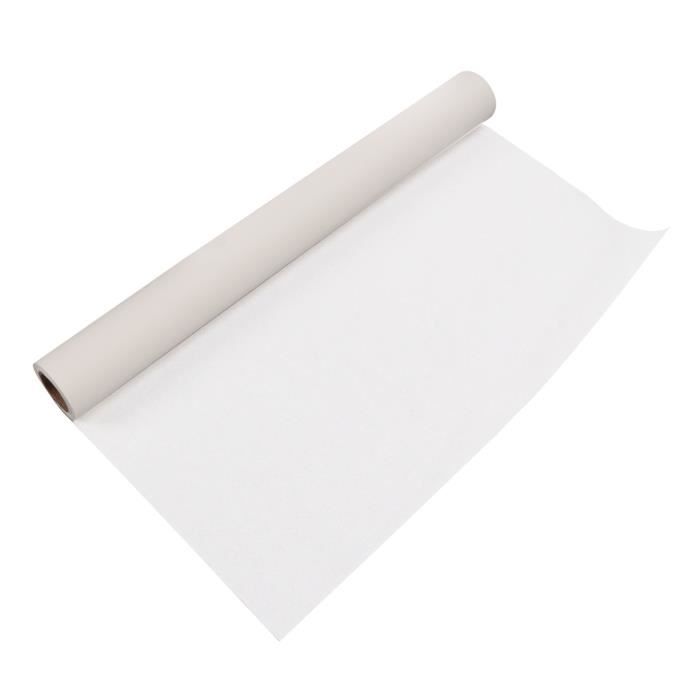 Mxzzand papier à motif de couture Rouleau de papier calque blanc, 18  pouces, 44cm de large, haute loisirs kit 46 23 m / 75,5 pieds