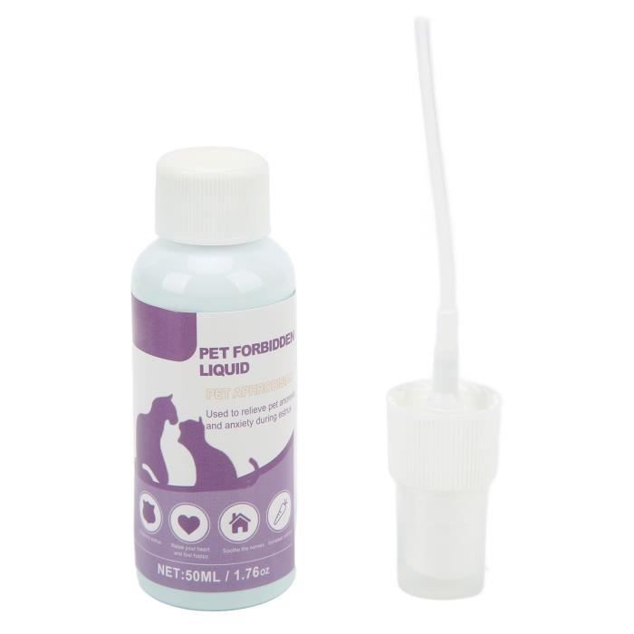Spray apaisant aux phéromones - Mxzzand - 50 ml - Réduit lanxiété - Régule lœstrus - Ingrédients naturels