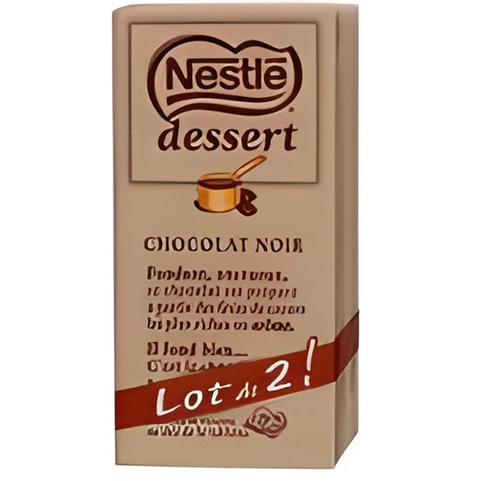 NESTLE Chocolat pâtissier - 200 g - Cdiscount Au quotidien