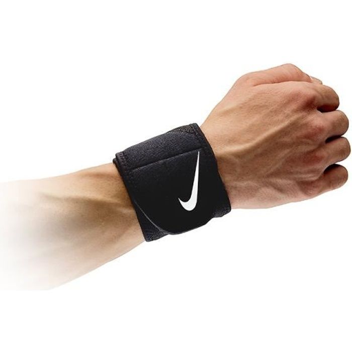 Protège-poignet Nike Pro Combat Wrist Wrap 2.0 noir blanc - Cdiscount Sport