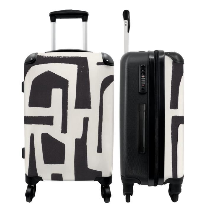 Valise Cabine Grande Taille 4 Roues Pivotantes - Léger, Polyester Argent, Plus De 100L | Pour Voyage, Bagage à Main
