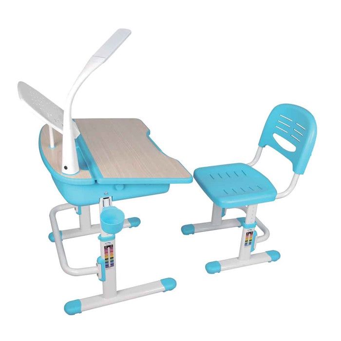 Bureau & Chaise Enfant Comfortline 70cm Bleu Bureau & Chaise Enfant Comfortline 70cm Bleu