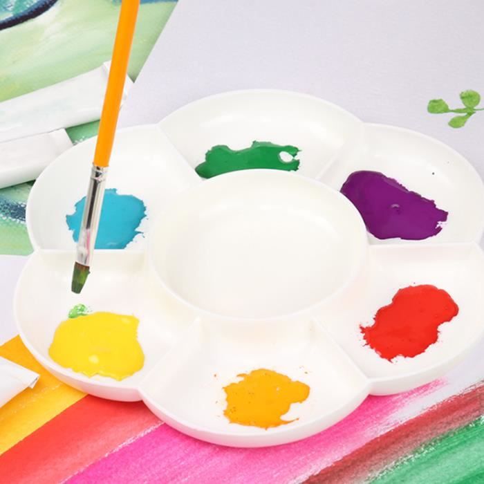 Le Seul Plateau De Peinture Portable, Orange, En Plastique - Neuf