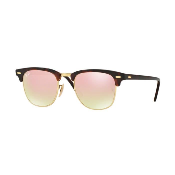 copper flash ray ban