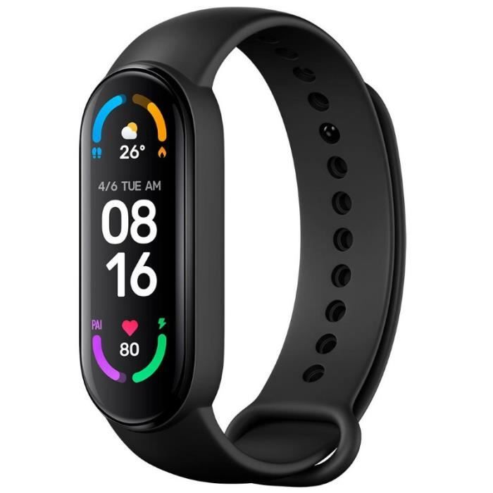 Bracelet intelligent MyTime MT6 IP67 avec moniteur de fréquence cardiaque et de pression artérielle social sommeil - vue 2