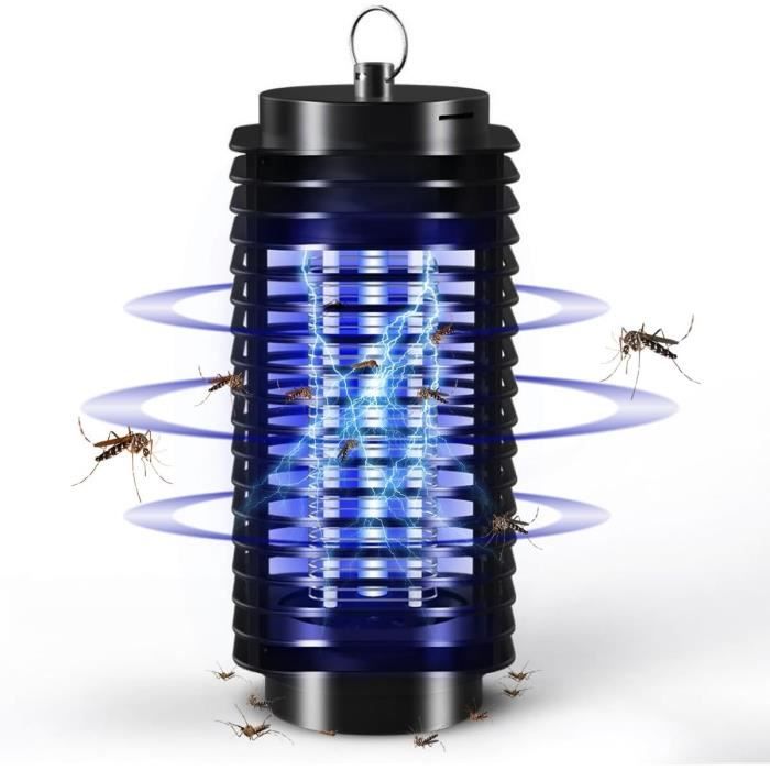 Pack De 2 Lampes Anti-moustiques à Prise UV - Tueur électrique D'intérieur Pour Mouches, Mites, Sans Produit Chimique