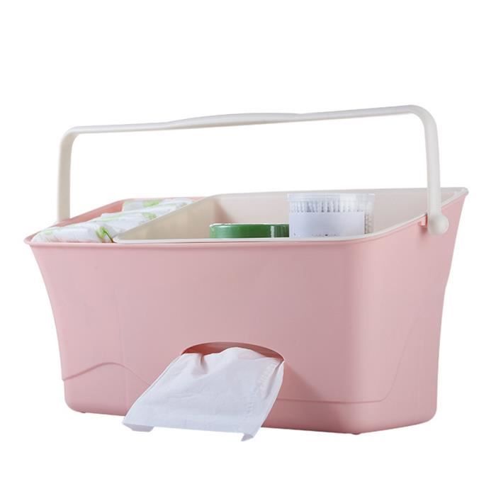 Lit Suspendu Boite De Rangement Bebe Couche Culotte Couches Organisateur Lit Bebe Organisateur Nouveau Ne Jouet Biberon Sac De Achat Vente Boite De Rangement Table A Langer Cdiscount
