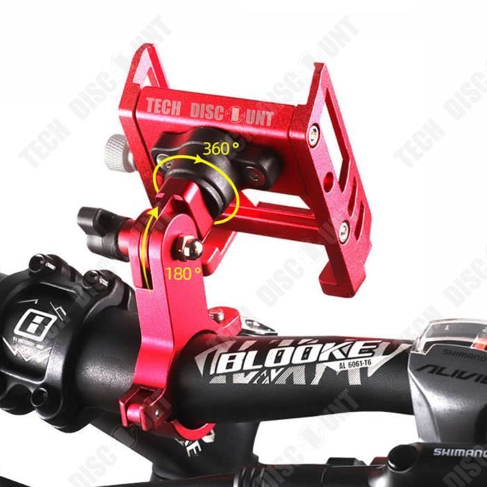 Support Réglable Pour Téléphone Portable En Aluminium OMOTON Avec Base